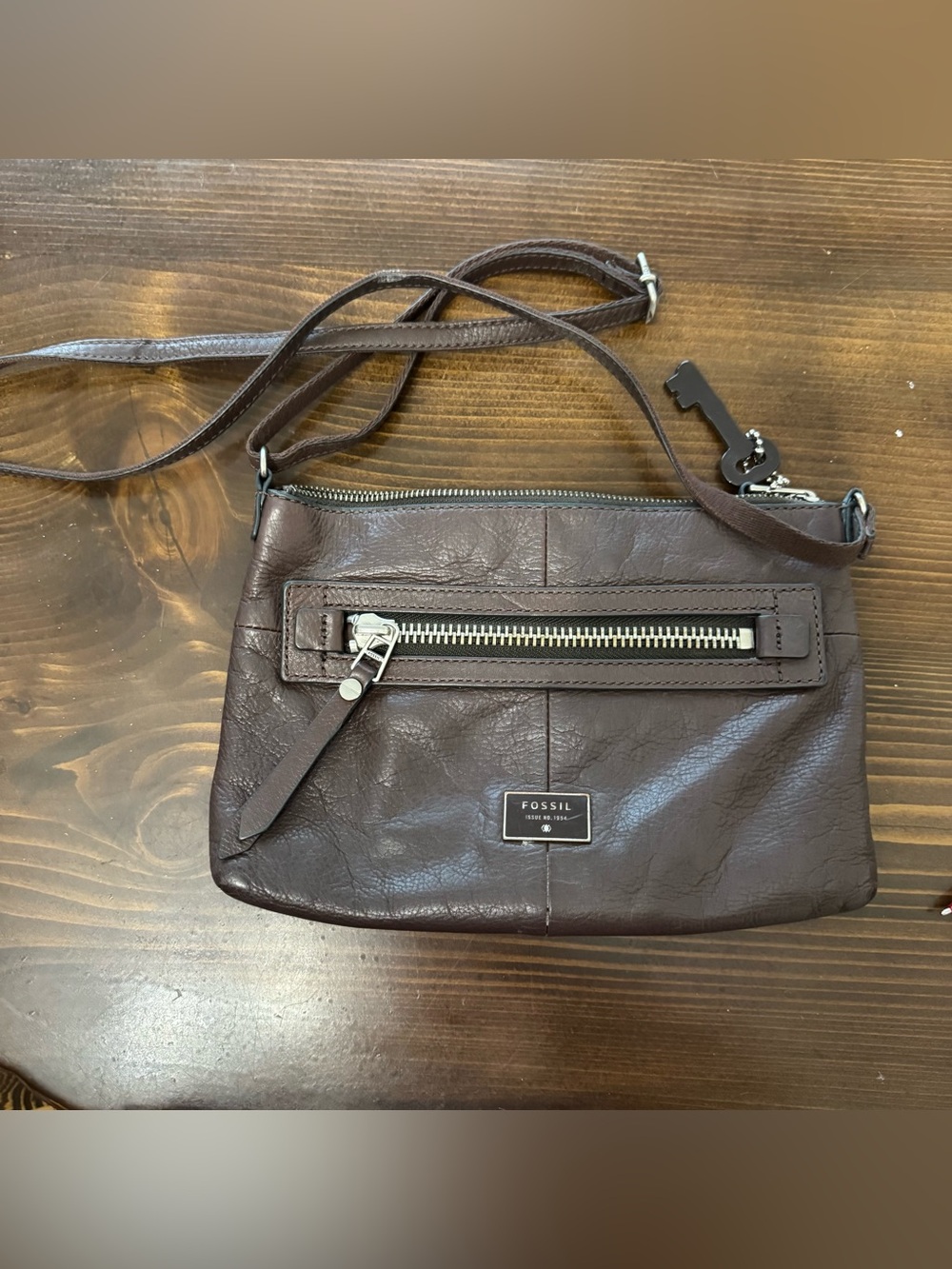 Fossil dawson leather crossbody